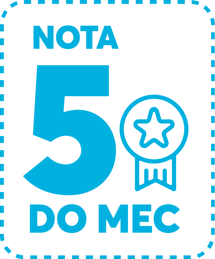 Selo de nota 5 do mec